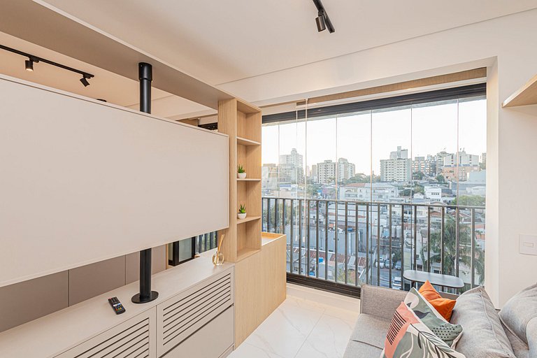 Studio 707 Vila Madalena Versátil e Moderno