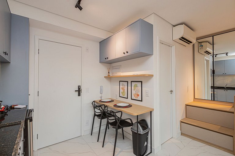 Studio 707 Vila Madalena Versátil e Moderno
