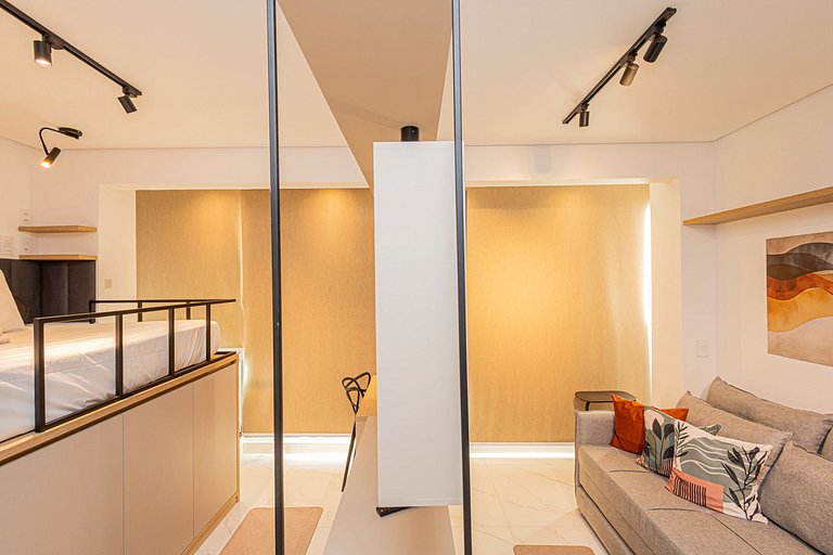 Studio 707 Vila Madalena Versátil e Moderno