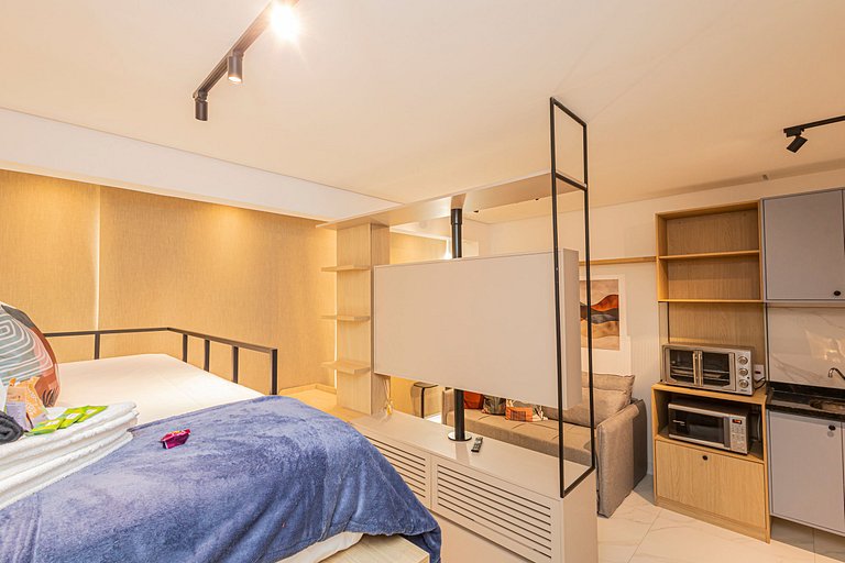 Studio 707 Vila Madalena Versátil e Moderno