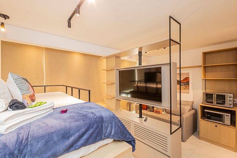 Studio 707 Vila Madalena Versátil e Moderno