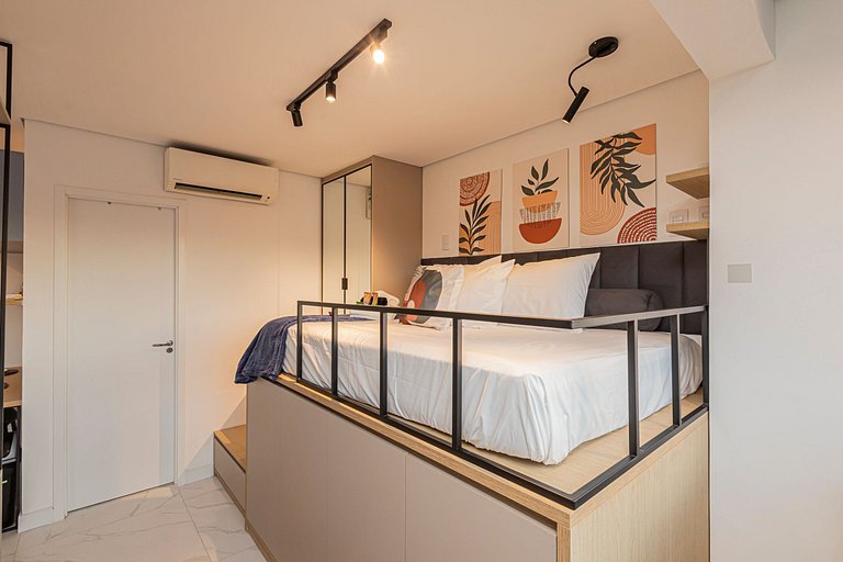 Studio 707 Vila Madalena Versátil e Moderno
