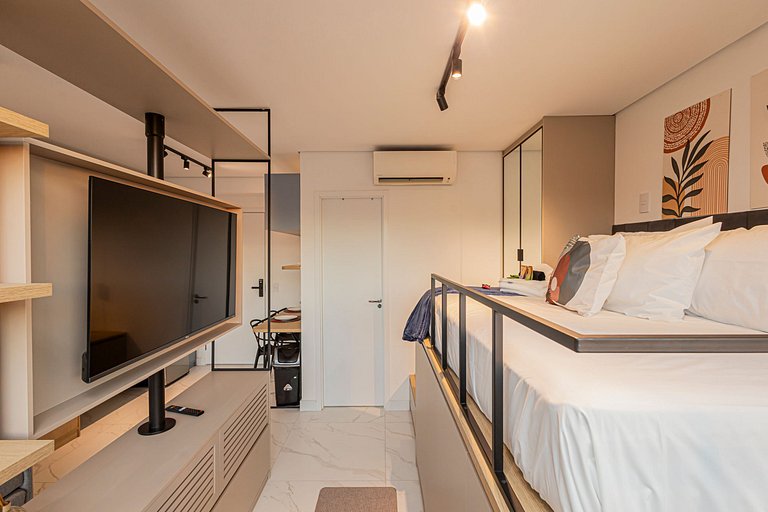Studio 707 Vila Madalena Versátil e Moderno