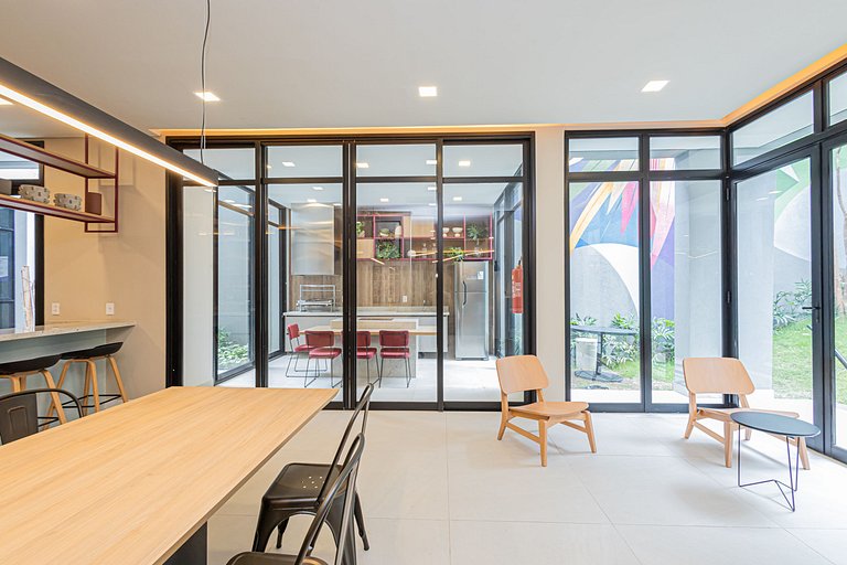 Studio 707 Vila Madalena Versátil e Moderno