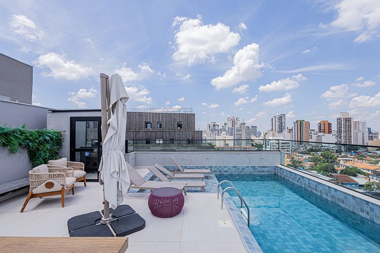 Studio 707 Vila Madalena Versátil e Moderno