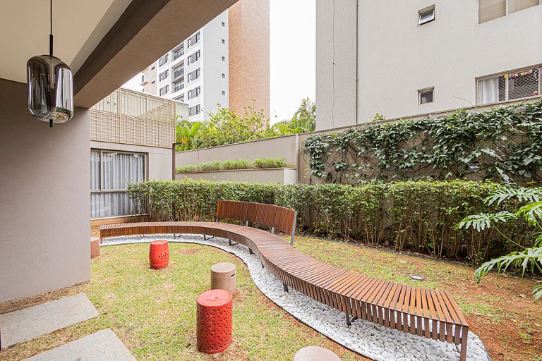 Studio 2111 Vista para a Cidade, metro Paraíso