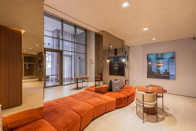 Studio 2111 Vista para a Cidade, metro Paraíso