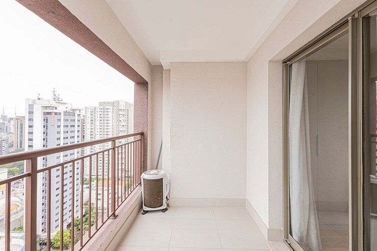 Studio 2111 Vista para a Cidade, metro Paraíso