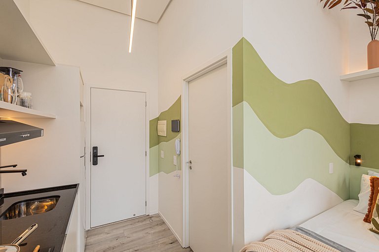 Studio 406 Em Pinheiros Ótima localização em Sampa