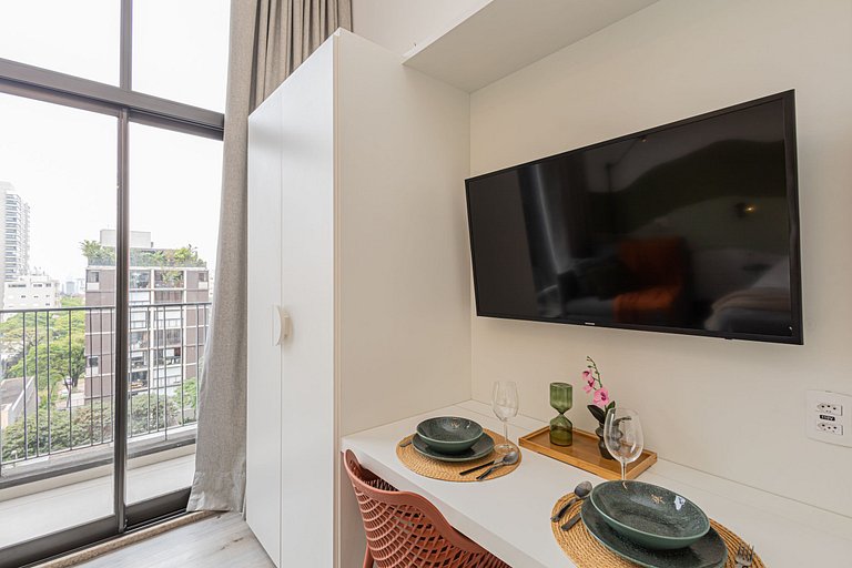 Studio 406 Em Pinheiros Ótima localização em Sampa