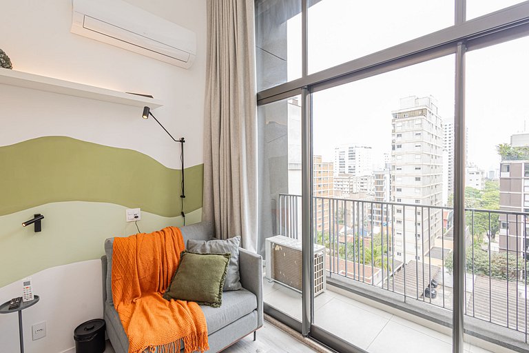 Studio 406 Em Pinheiros Ótima localização em Sampa