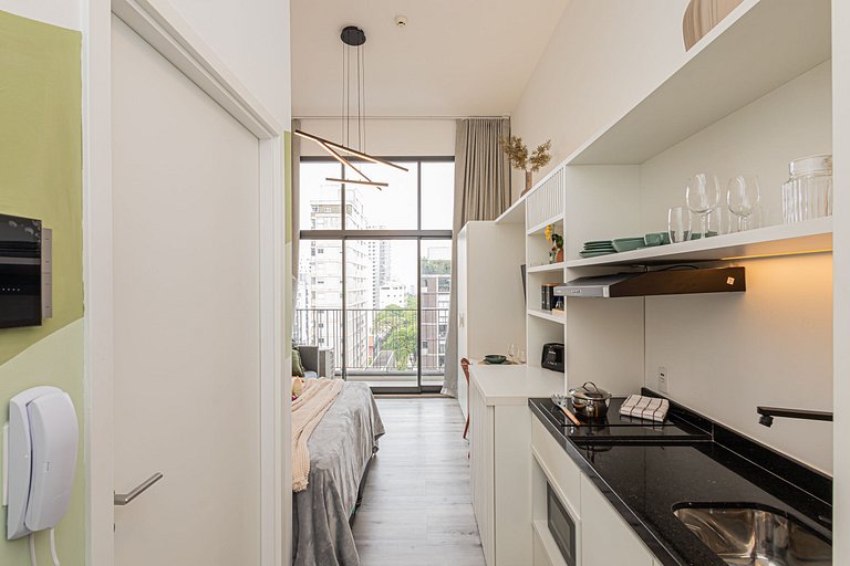 Studio 406 Em Pinheiros Ótima localização em Sampa