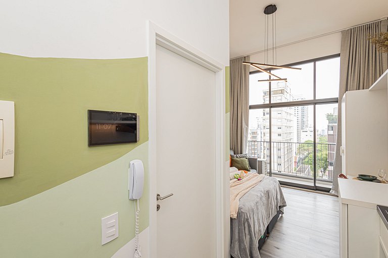 Studio 406 Em Pinheiros Ótima localização em Sampa