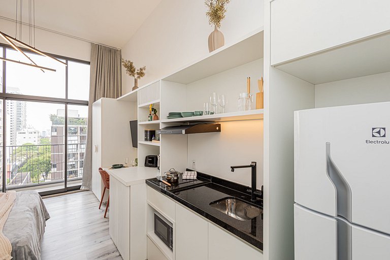 Studio 406 Em Pinheiros Ótima localização em Sampa