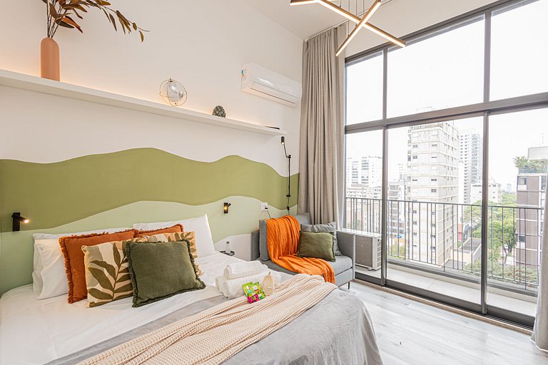 Studio 406 Em Pinheiros Ótima localização em Sampa