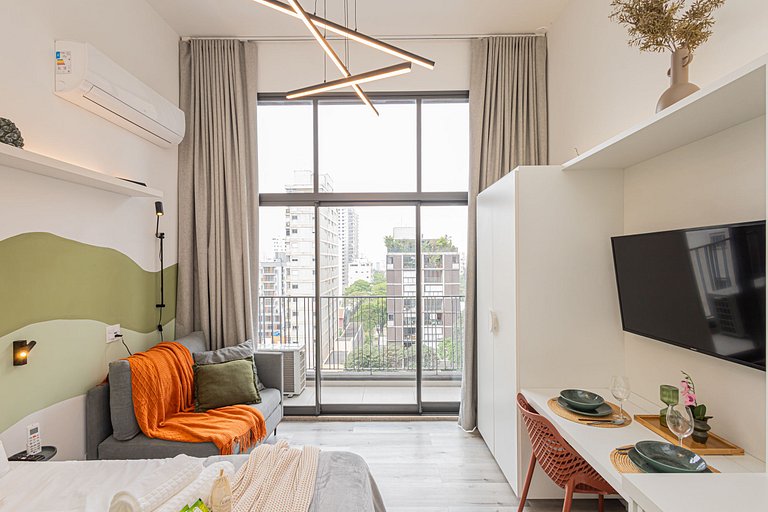 Studio 406 Em Pinheiros Ótima localização em Sampa