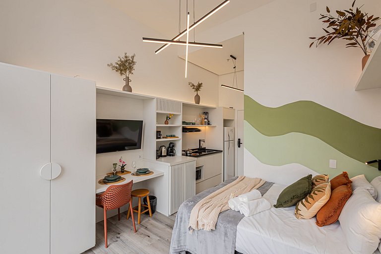 Studio 406 Em Pinheiros Ótima localização em Sampa