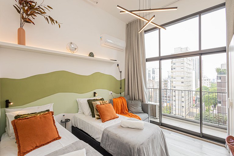 Studio 406 Em Pinheiros Ótima localização em Sampa
