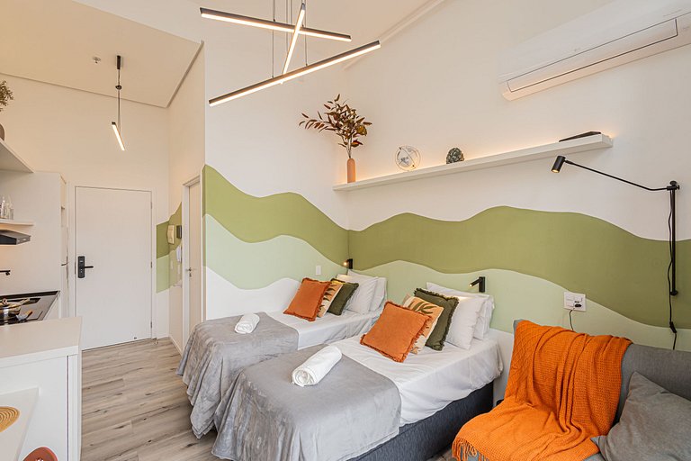 Studio 406 Em Pinheiros Ótima localização em Sampa