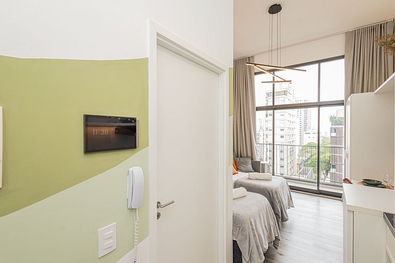 Studio 406 Em Pinheiros Ótima localização em Sampa