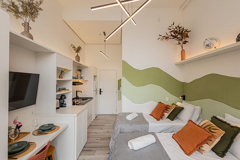 Studio 406 Em Pinheiros Ótima localização em Sampa