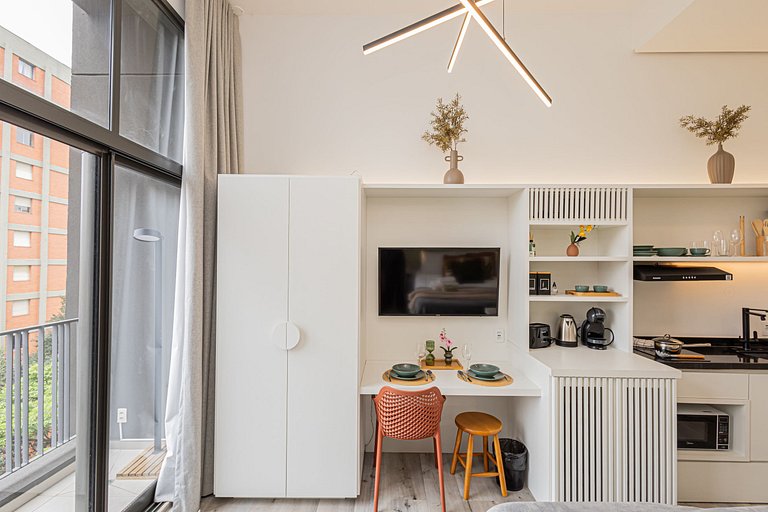 Studio 406 Em Pinheiros Ótima localização em Sampa