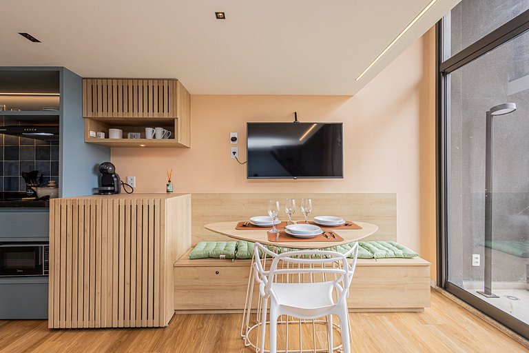 Studio 408 para 4 pessoas em pinheiros São Paulo
