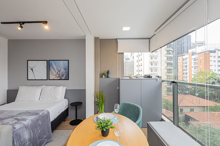Studio 602 No bairro Itaim Bibi Próximo ao Ibira
