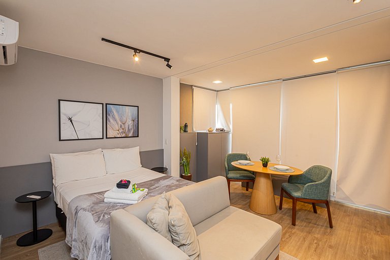 Studio 602 No bairro Itaim Bibi Próximo ao Ibira