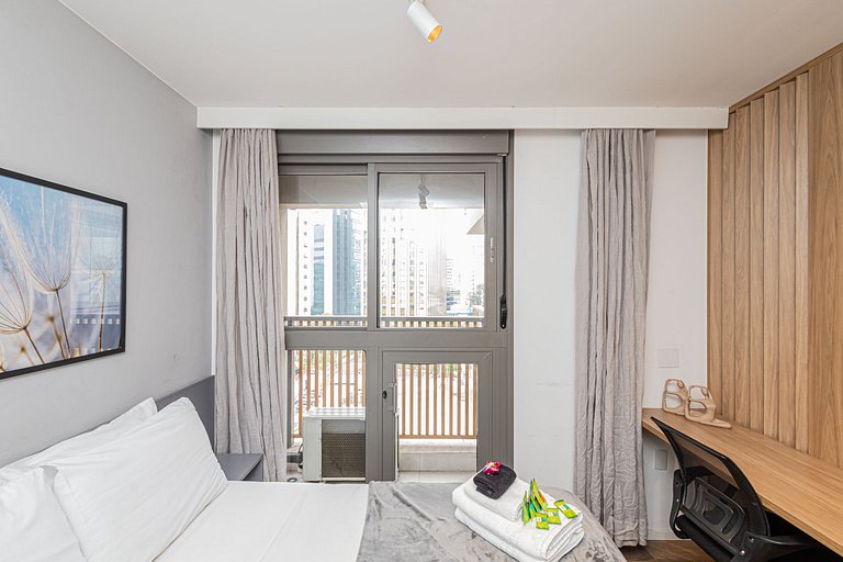 Apartamento 604 Para 3 pessoal no Itaim Bibi