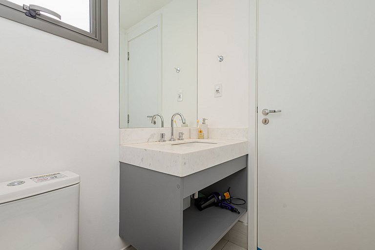 Apartamento 604 Para 3 pessoal no Itaim Bibi