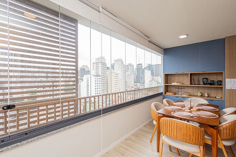 Apartamento 1122 Ótima localização na Rua Augusta