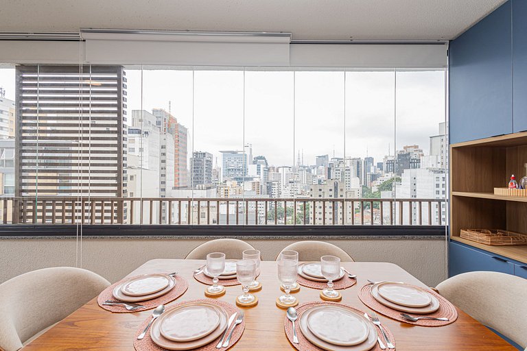 Apartamento 1122 Ótima localização na Rua Augusta