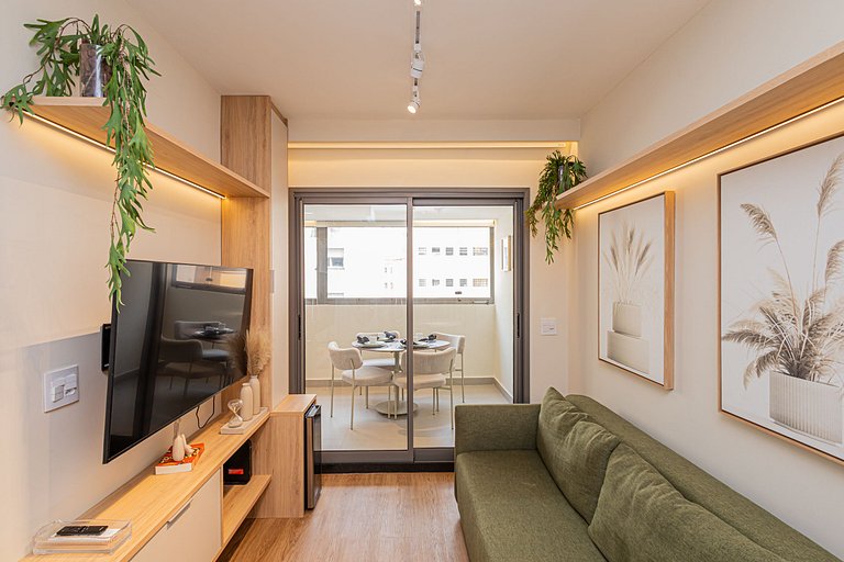 Apartamento 512 Próximo ao parque e o metrô de SP